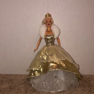 Rare Gold Collectible Barbie doll